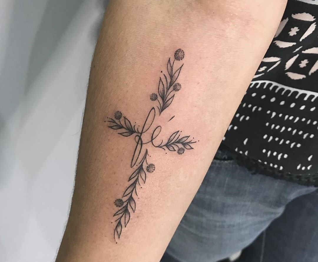 tatuagem de fe