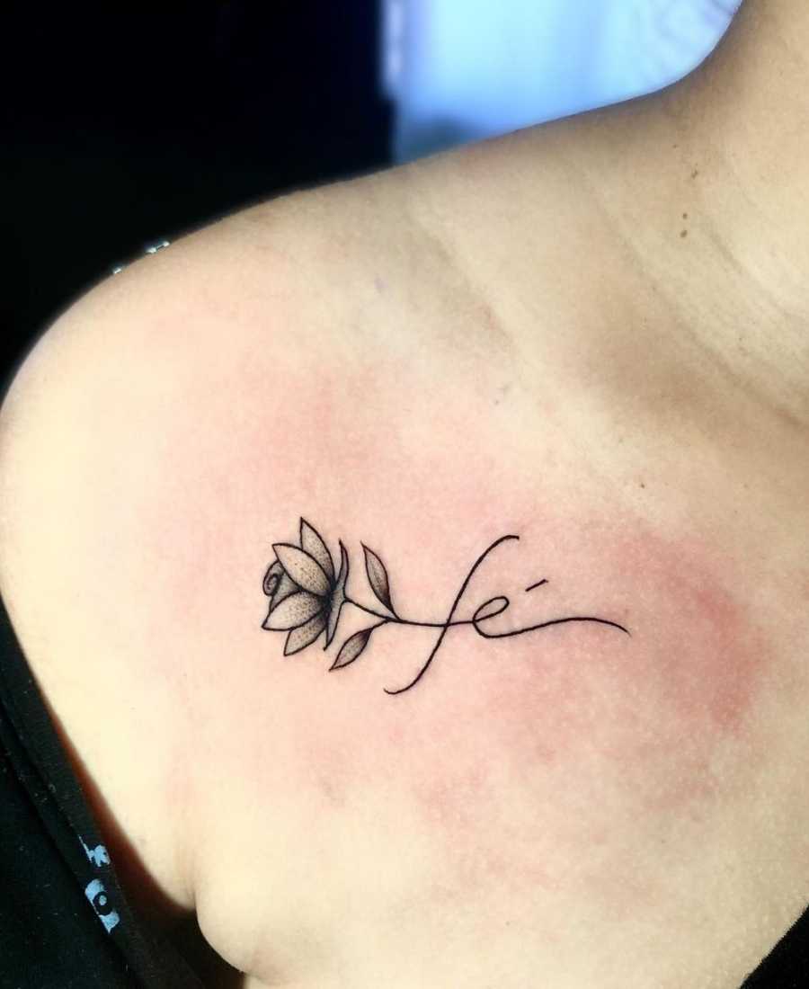 tatuagem de fé vs tatuagem de esperança qual escolher