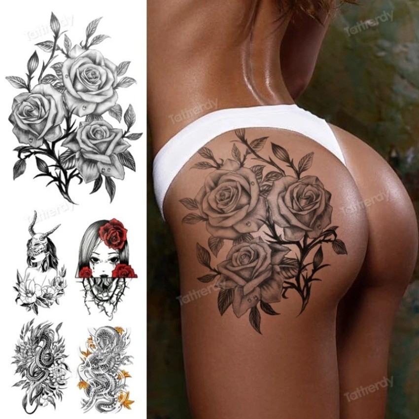 dor tatuagem glúteo