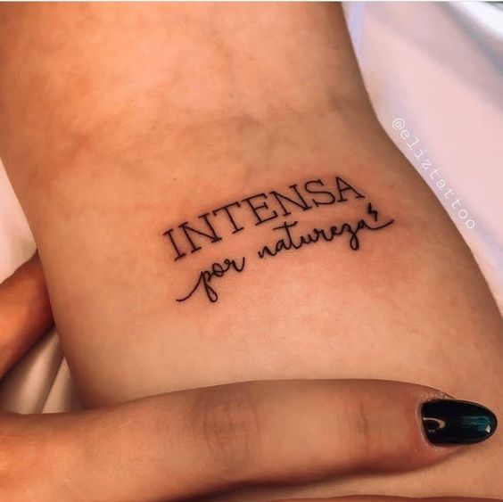 significado tatuagem frase