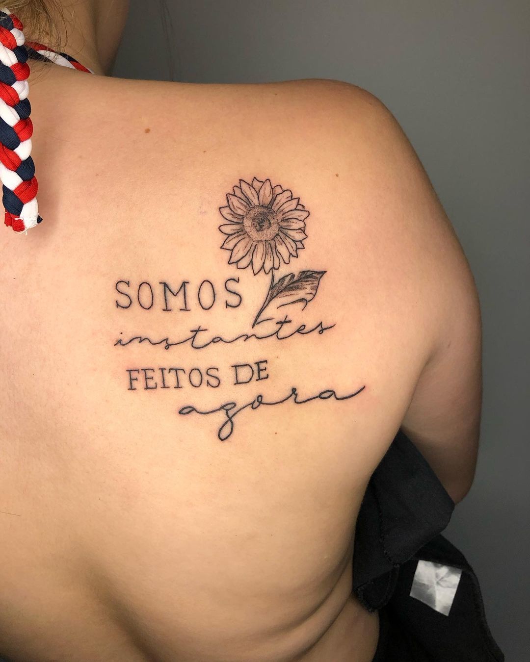 tatuagem escrita