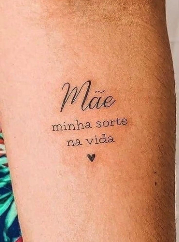 tatuagem mãe e filho vs mãe e filha
