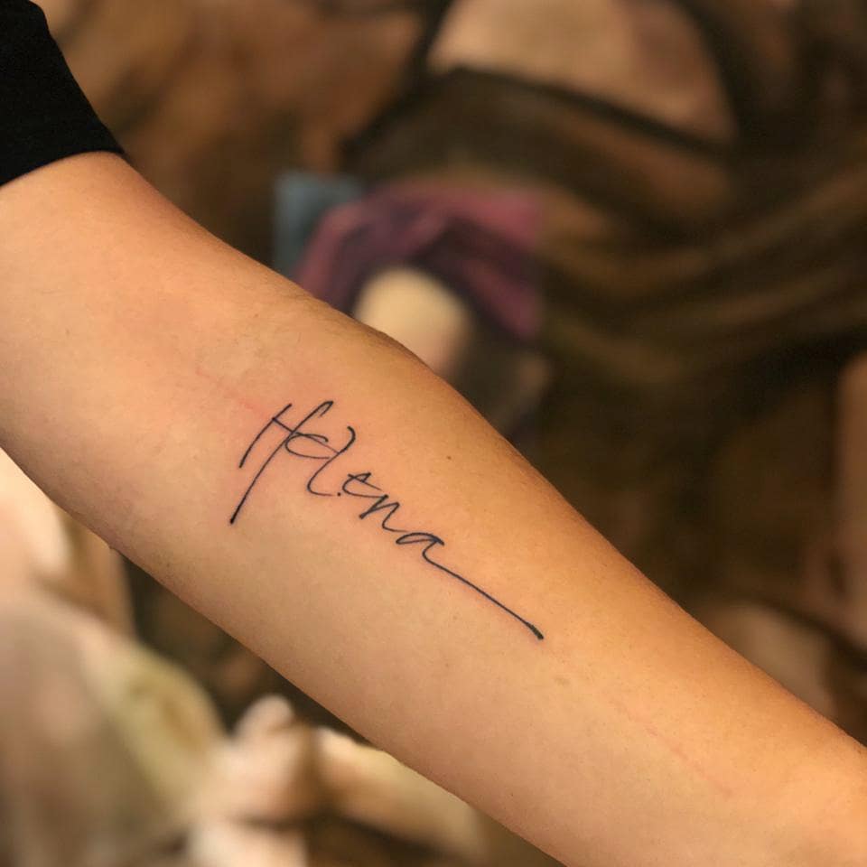 tatuagem nome filho onde fazer