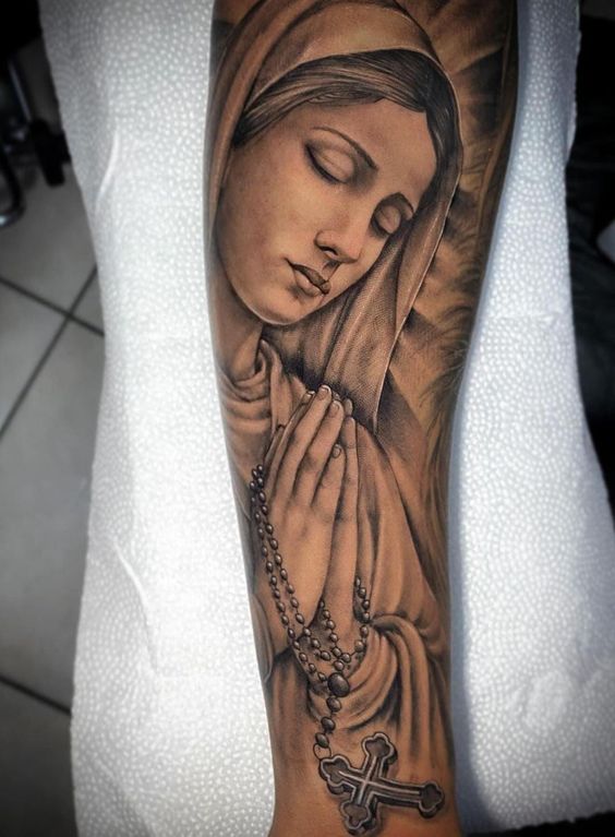 tatuagem de maria