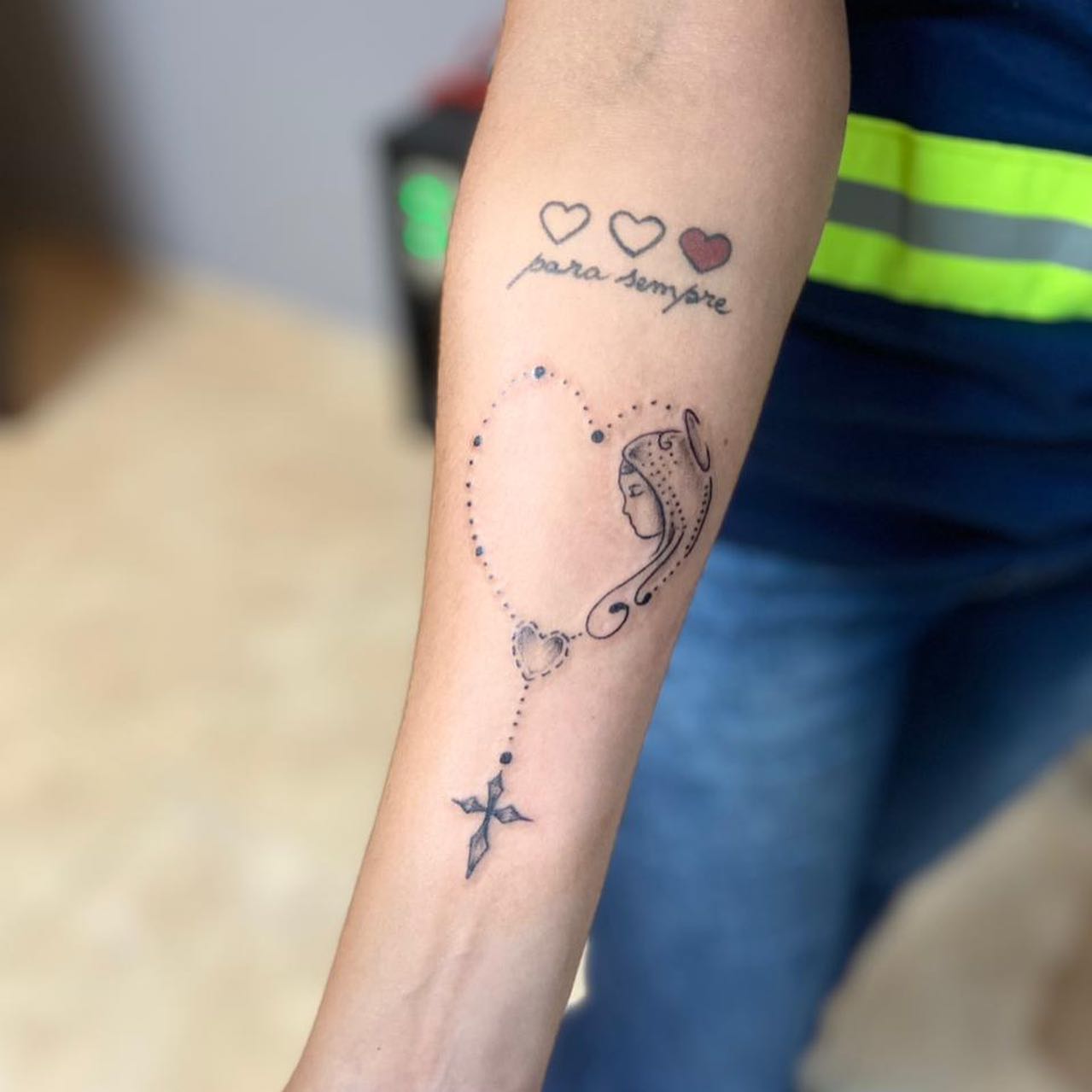 tatuagem nossa senhora das graças