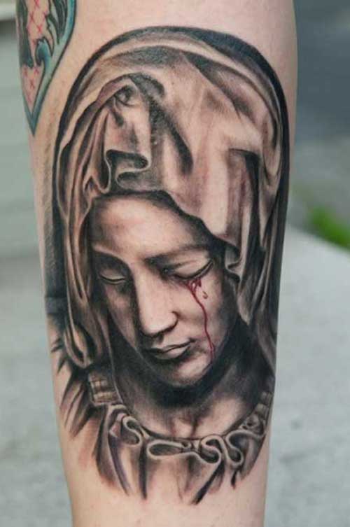 tatuagem nossa senhora aparecida