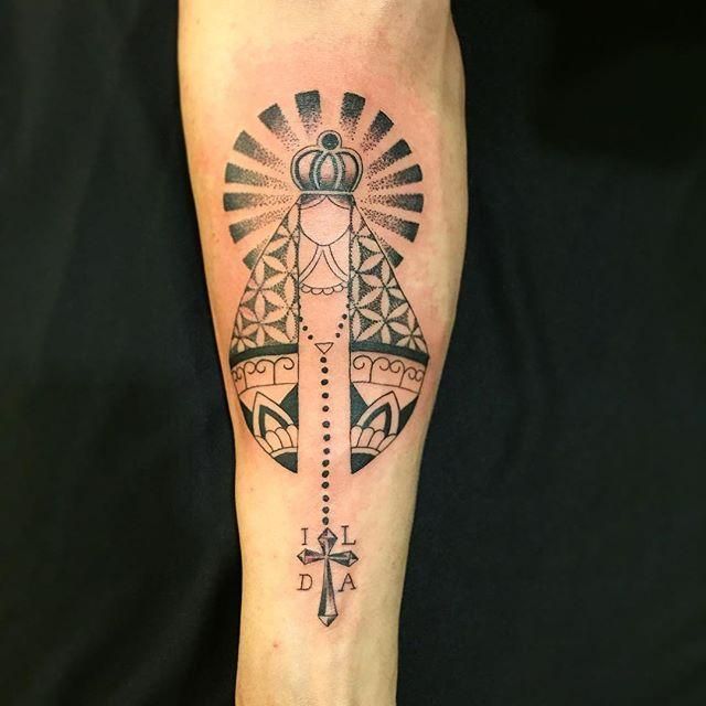 tatuagem mãe de jesus