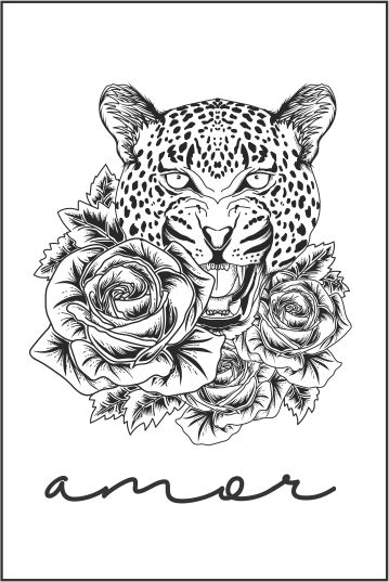 Tatuagem de Onça com Filhote e Onça-Preta: Variações e Seus Significados