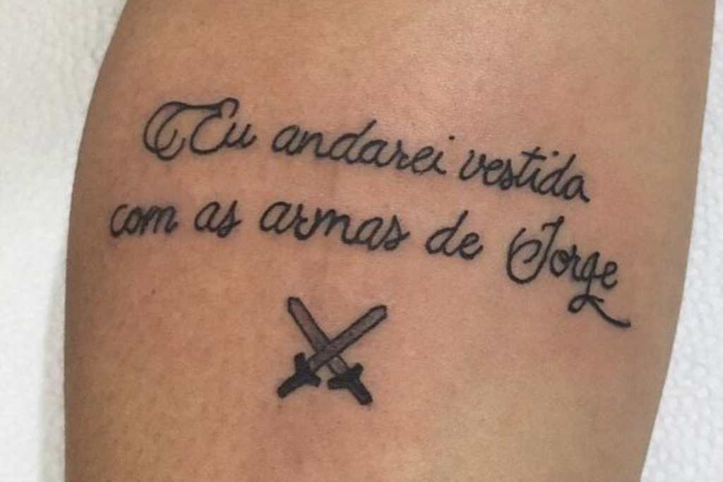 Tatuagem de São Jorge e Ogum: Conexão Espiritual na Pele