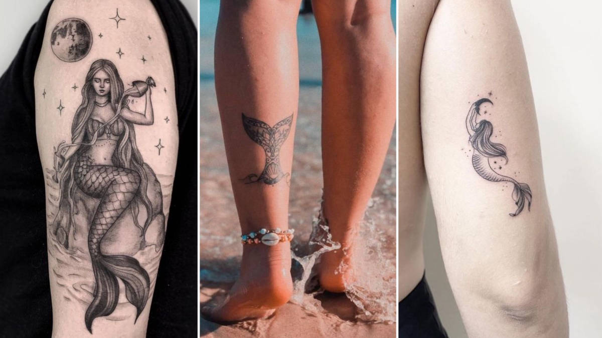tatuagem de sereia