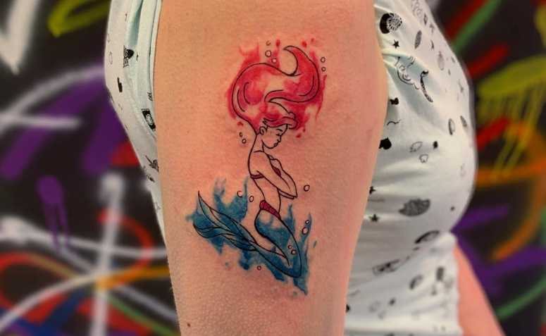 tatuagem de sereia