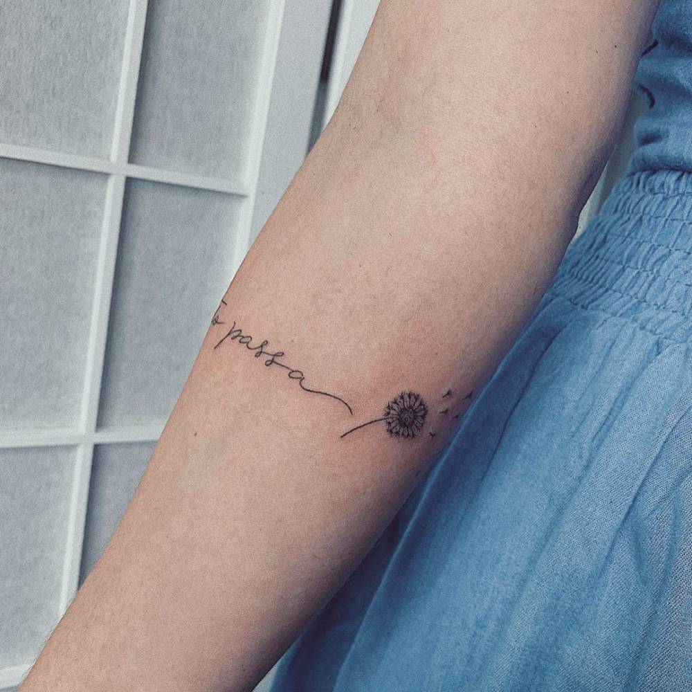 Tatuagem Dente De Leao