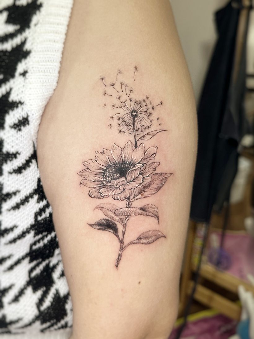 Tatuagem Dente De Leao