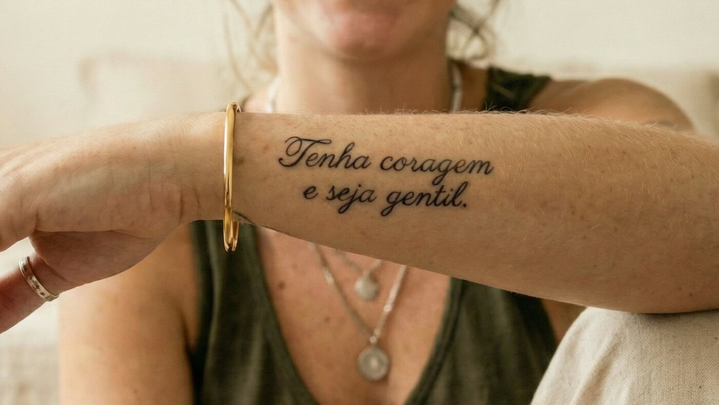 tatuagem fé feminina