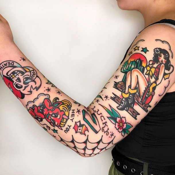 estilos de tatuagem incomuns