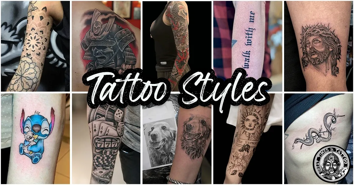 estilos de tatuagem incomuns
