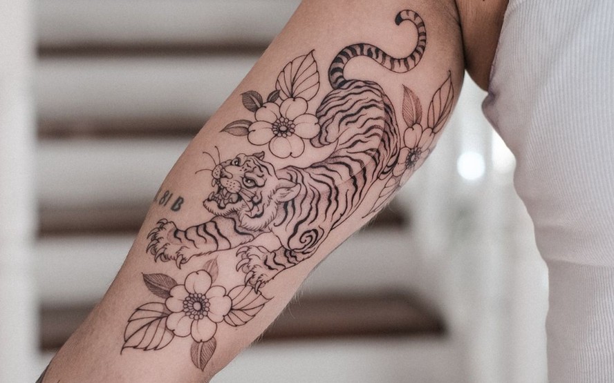 tatuagens de arte abstrata