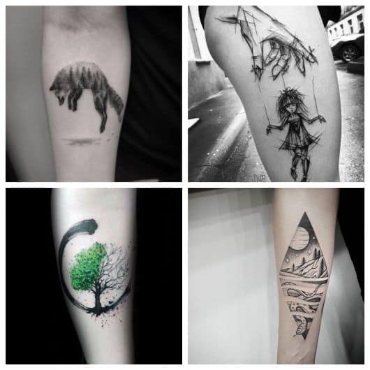 tatuagens com tinta UV
