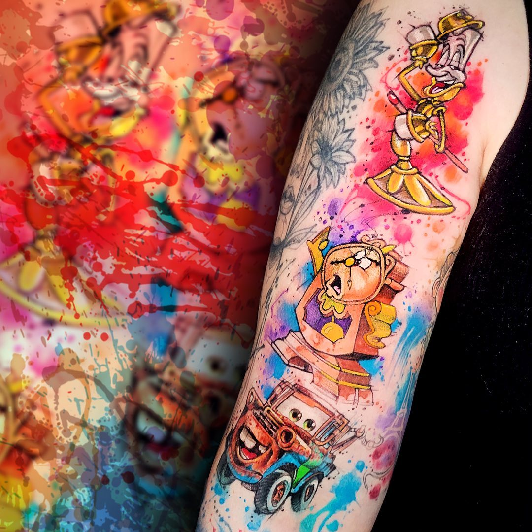 Guia Completo: Tatuagens Fine Line da Disney para Iniciantes