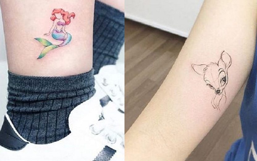 Tatuagens de Castelos Disney: Do Minimalista ao Dotwork