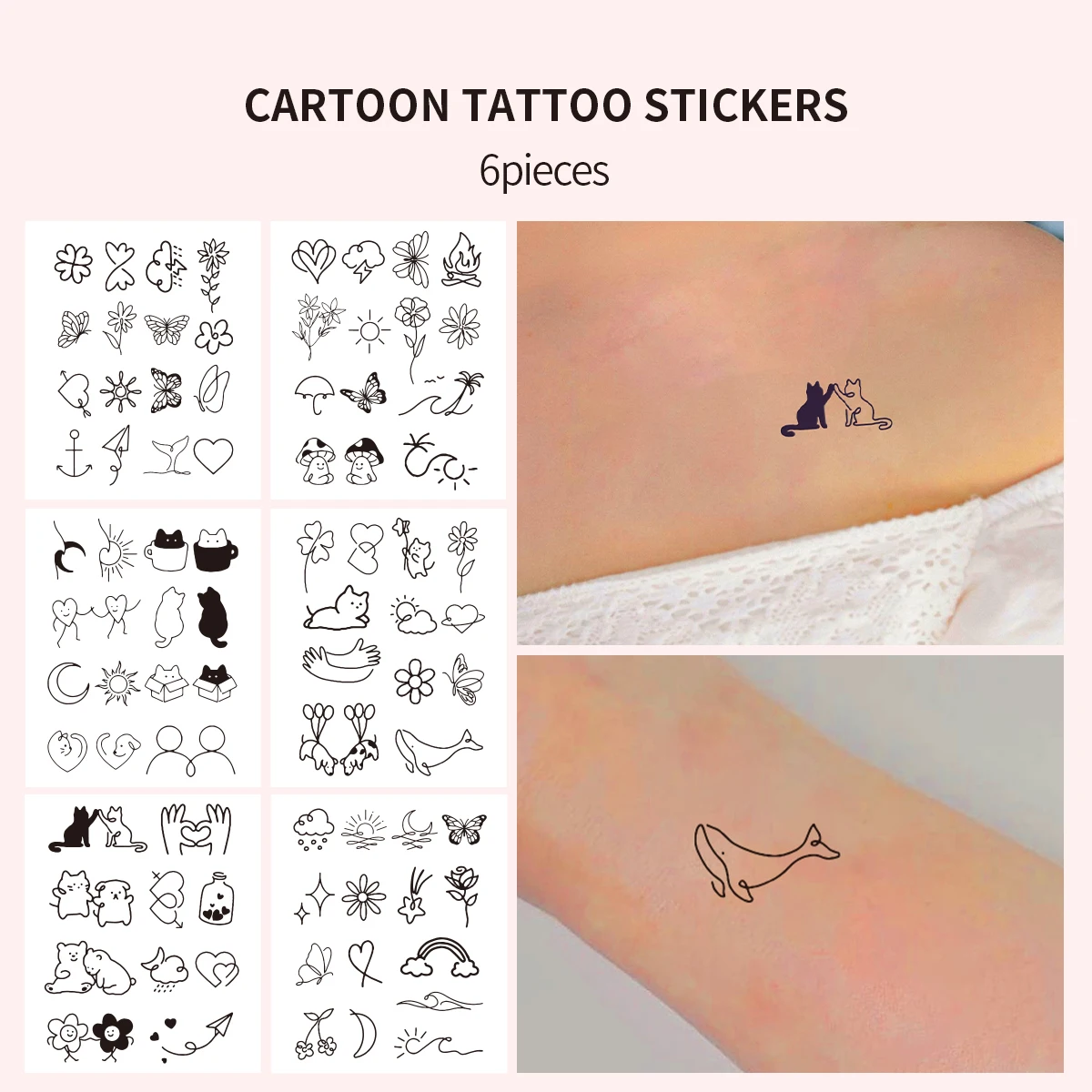 tatuagem minimalista coração