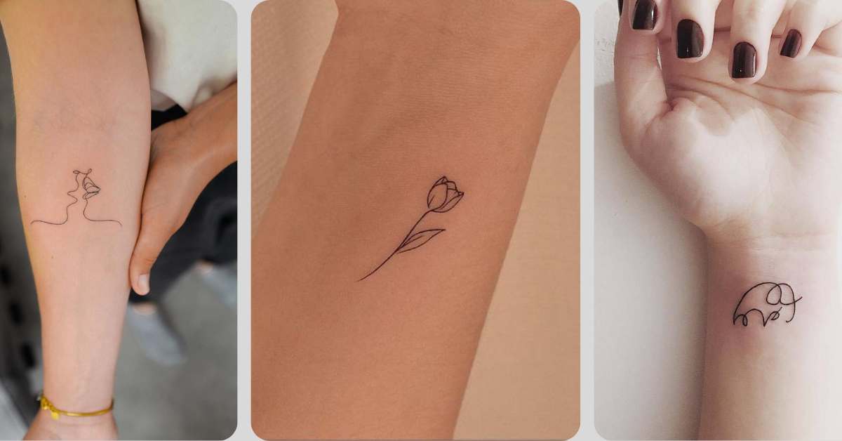 tatuagem minimalista para mulheres