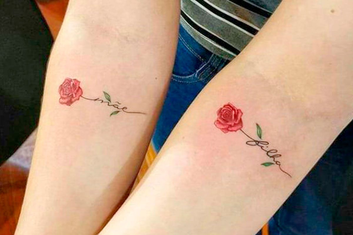 ideias tatuagem feminina braço filhos delicada