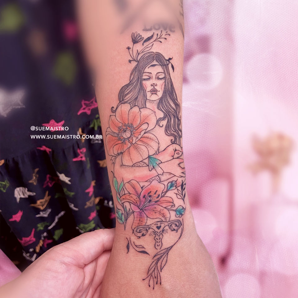 erros comuns ao fazer tatuagem de filhos no braço