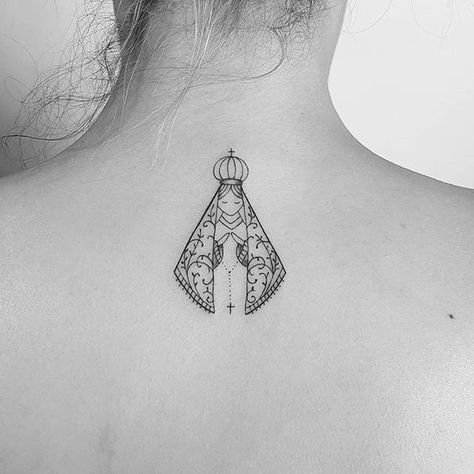 inspiração tatuagem feminina nossa senhora aparecida
