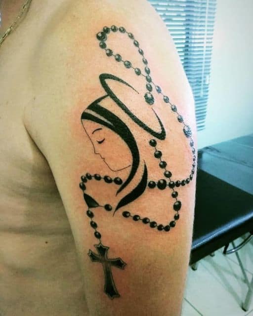 tatuagem nossa senhora aparecida vs outras santas