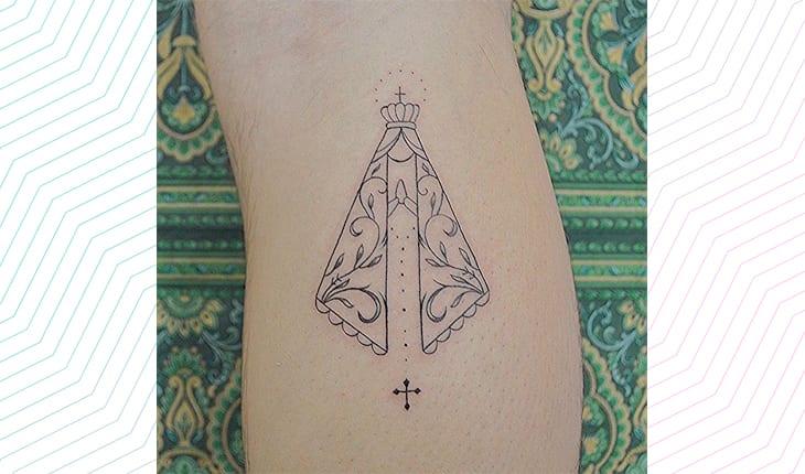 erros comuns tatuagem nossa senhora aparecida