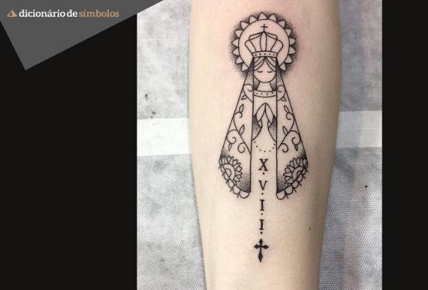 tatuagem nossa senhora aparecida vs outras santas