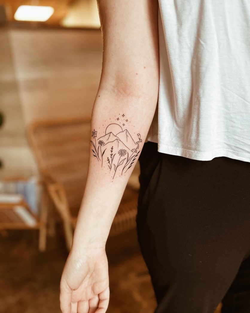 erros comuns tatuagem fineline braço