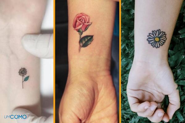 erros comuns tatuagem flor mao pulso