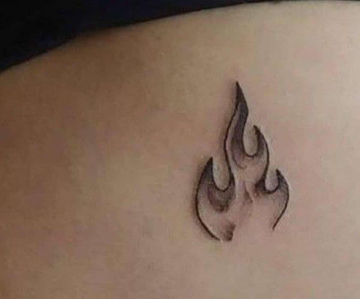Tatuagens de Coração em Chamas: Expressando Paixão Intensa