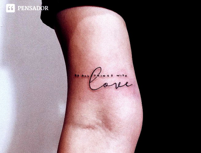 tatuagem de frases para mulheres