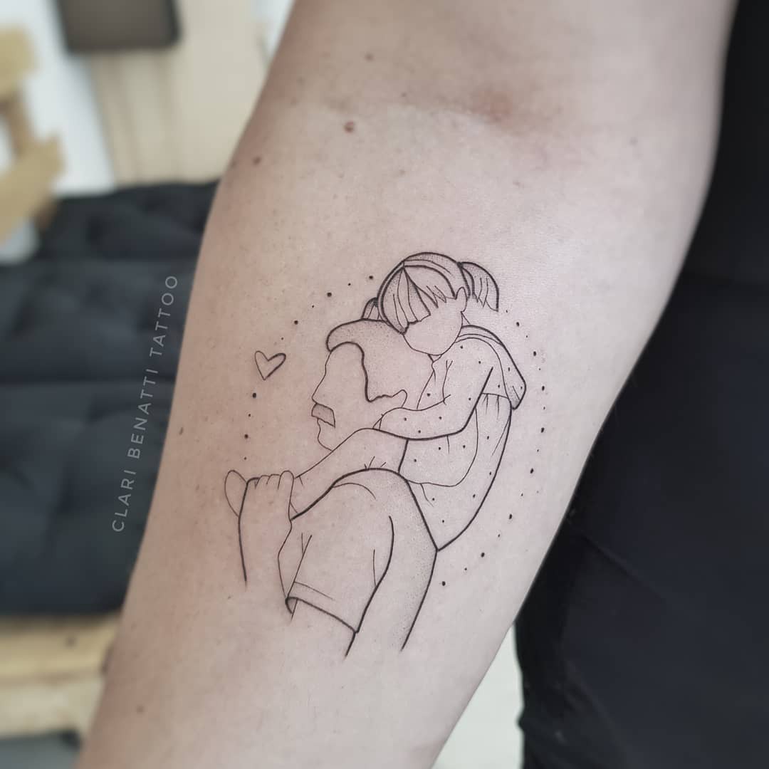 Tatuagem Homenagem A Filha Que Morreu