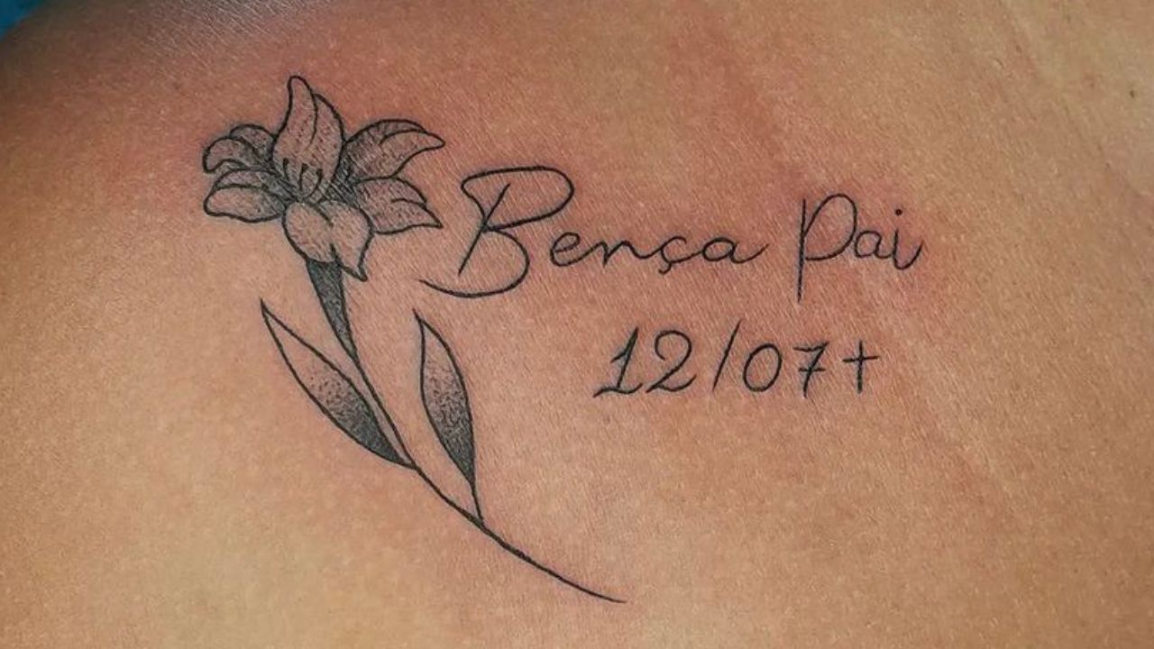ideias de tatuagem homenagem pai falecido