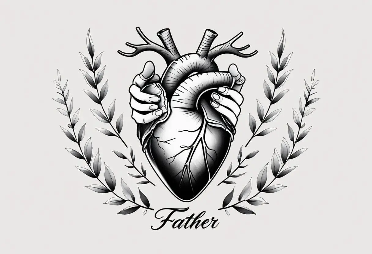 tatuagem de assinatura do pai no pulso