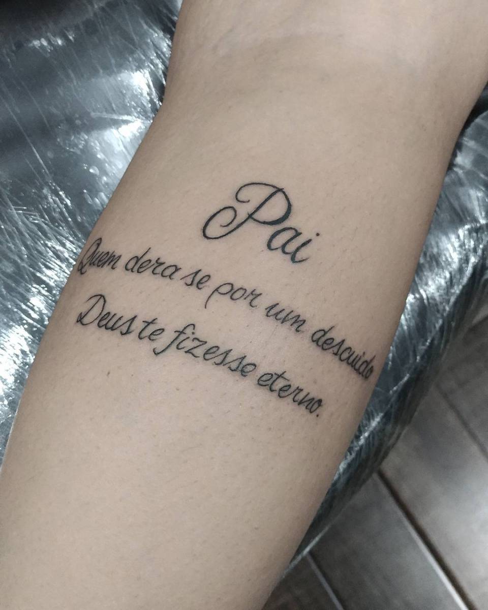 quanto custa uma tatuagem em homenagem ao pai