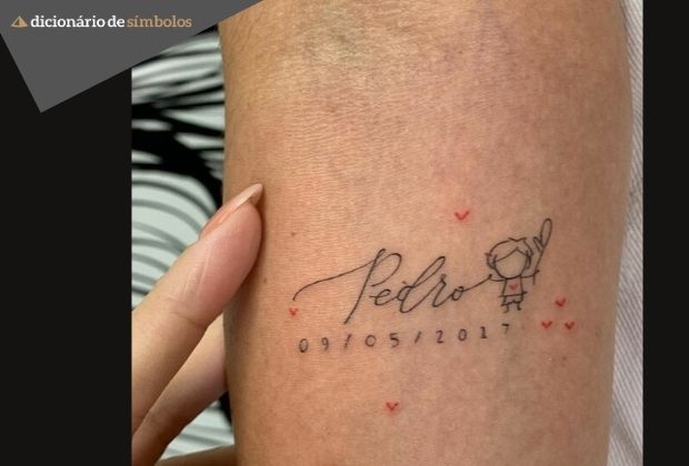 tatuagem de filhos
