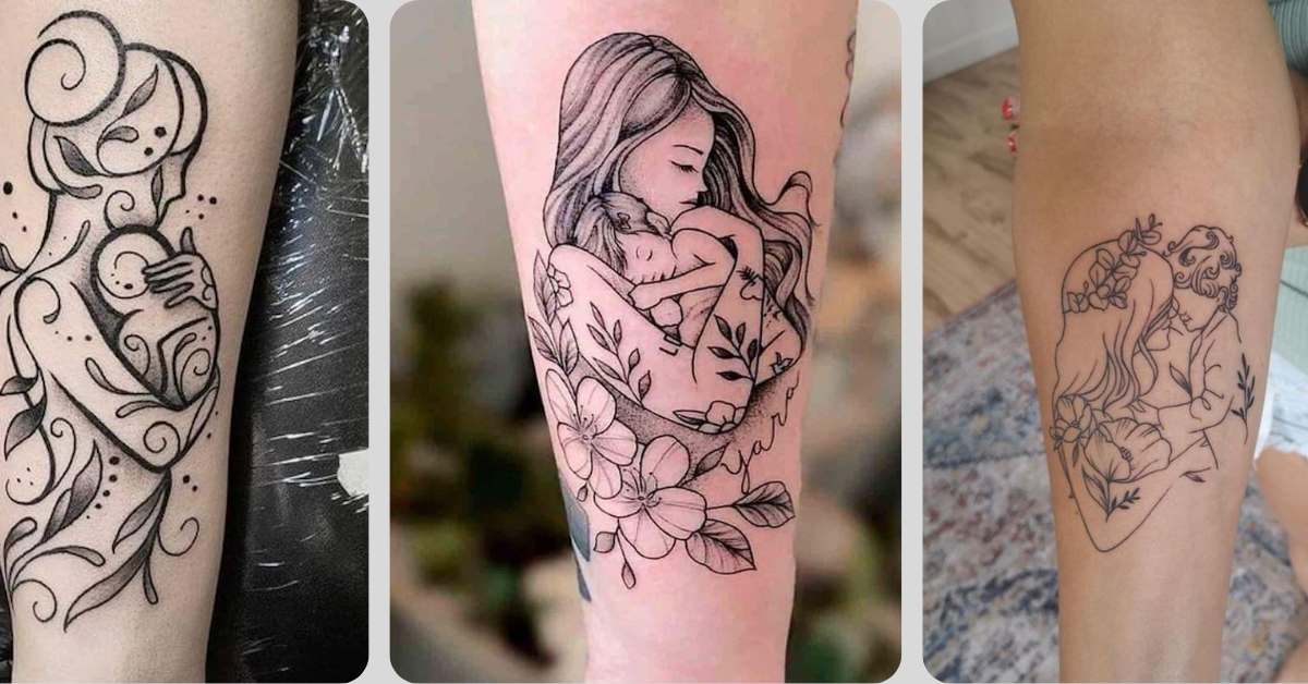 tatuagem homenagem filhos delicada