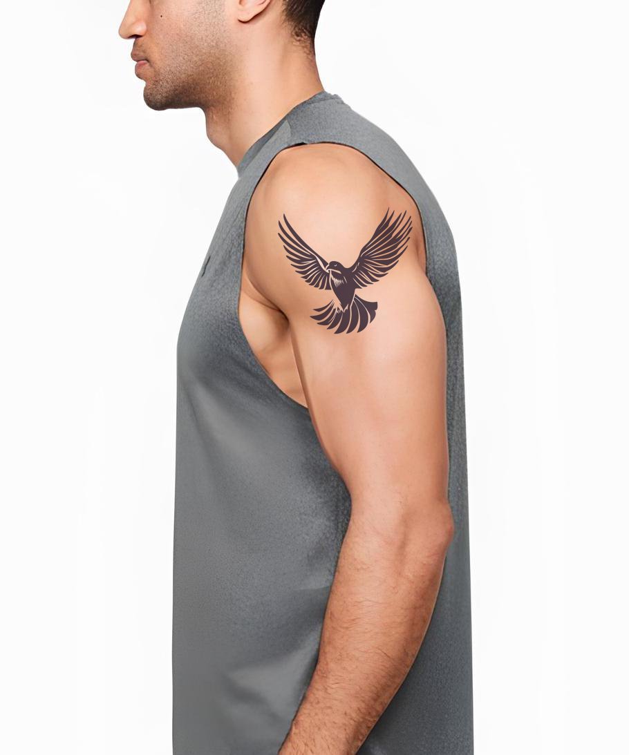 tatuagem de montanha liberdade