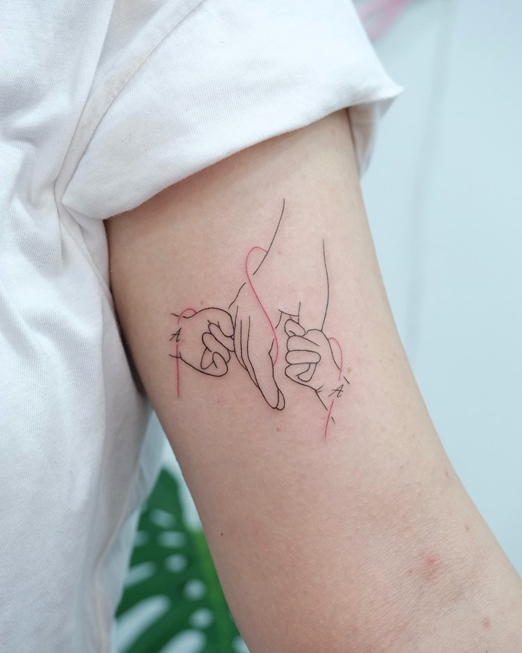 tatuagem mae e filho