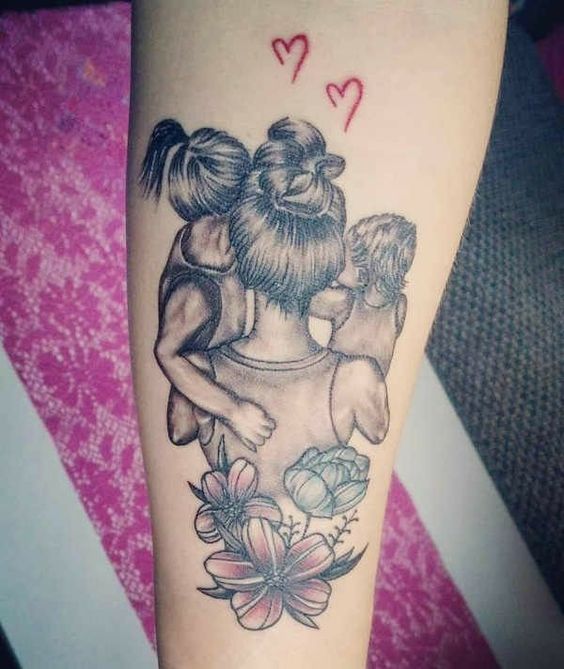 tatuagem mae e filho