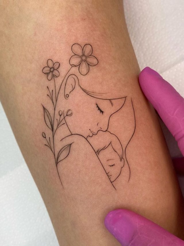 tatuagem mae e filho