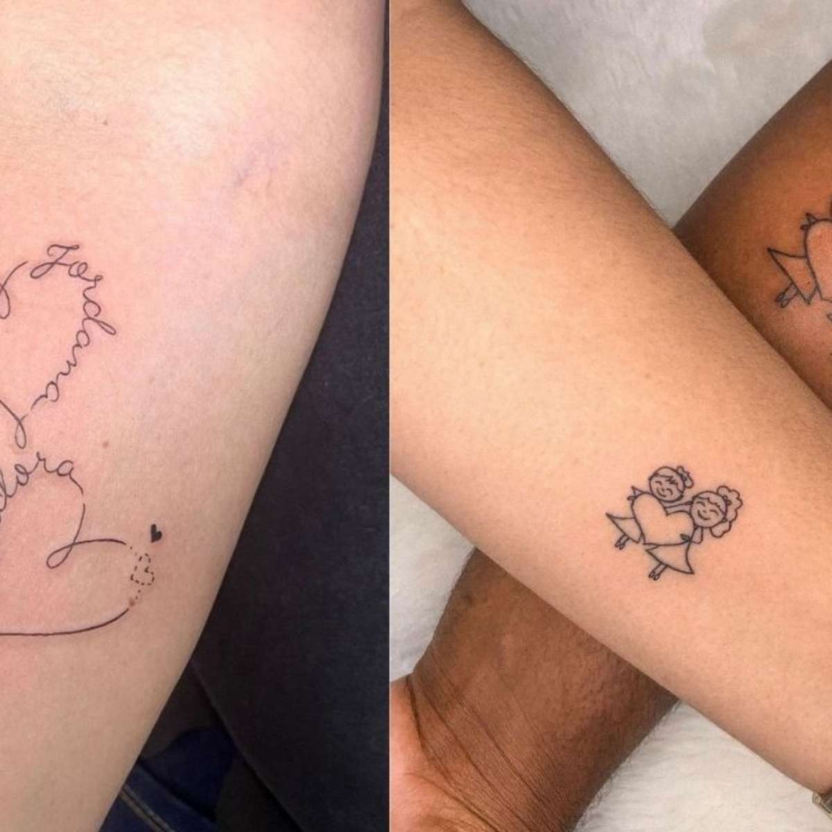 tatuagem mae e filho