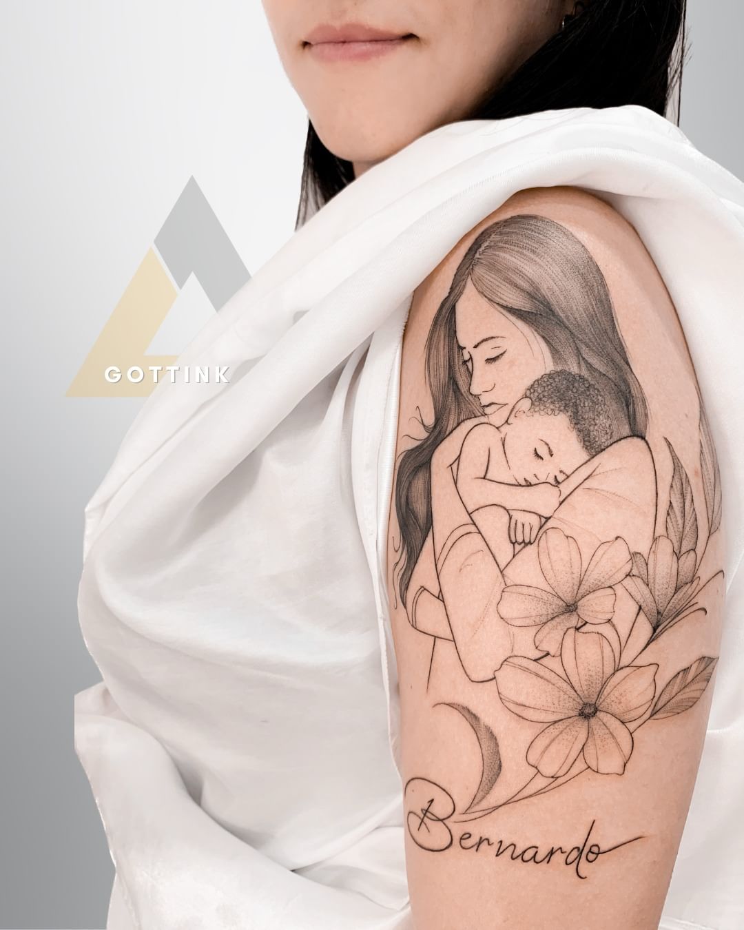 tatuagem mae e filho