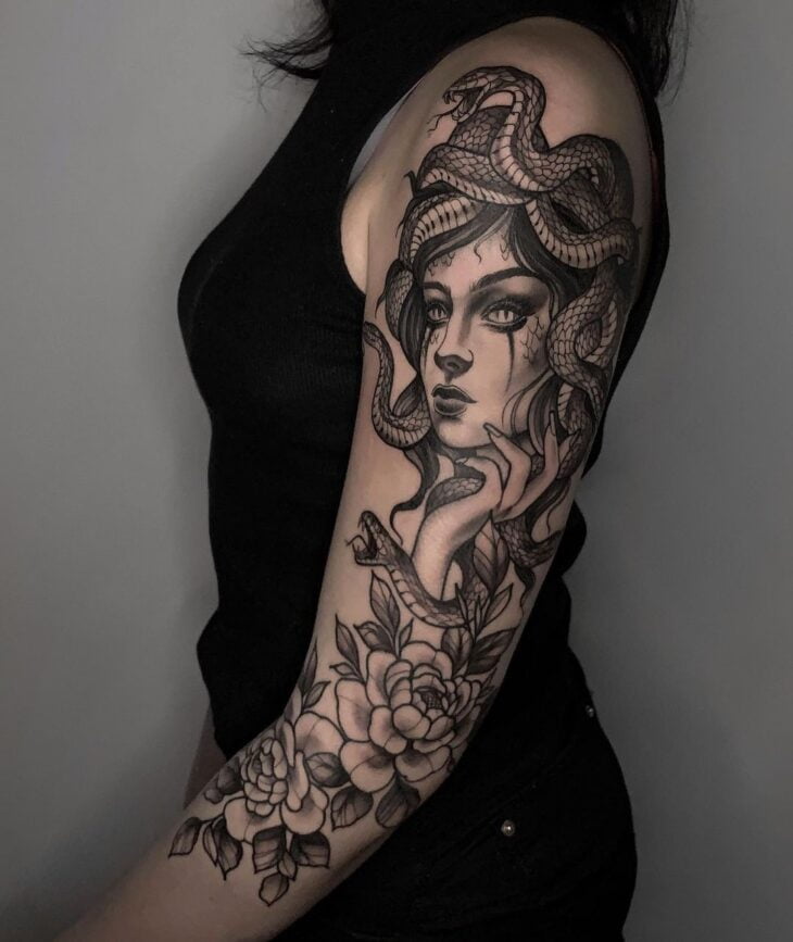 medusa tattoo mitologia grega
