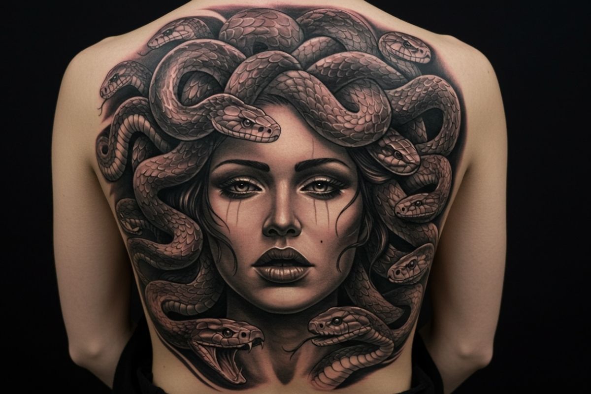 medusa tattoo proteção
